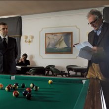 Cha Cha Cha: Luca Argentero insieme a Pippo Delbono e al regista Marco Risi sul set