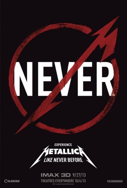 Metallica Through The Never La Locandina Del Film 276120