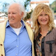 Nebraska: Bruce e Laura Dern durante il photocall di Cannes 2013