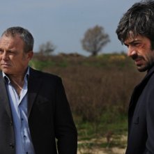 Cha Cha Cha: Claudio Amendola e Luca Argentero in una scena del film