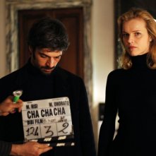 Cha Cha Cha: Eva Herzigova e Luca Argentero sul set del film