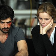 Cha Cha Cha: Luca Argentero ed Eva Herzigova in una scena