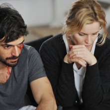 Cha Cha Cha: Luca Argentero in un momento del film con Eva Herzigova