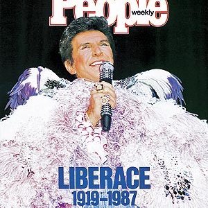 Liberace sulla cover del magazine People (1987)