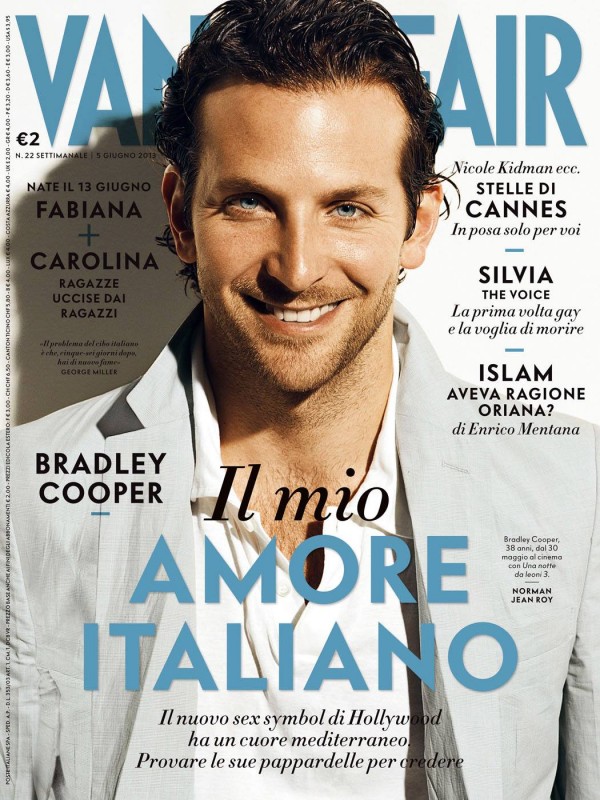 Bradley Cooper Sulla Cover Di Vanity Fair Italia Giugno 2013 276485