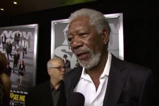 Intervista 'Morgan Freeman' - Now You See Me - I maghi del crimine