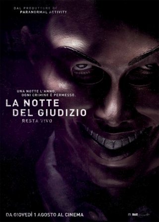 The Purge: la locandina italiana del film