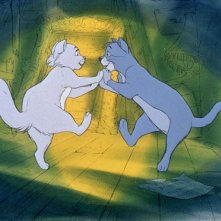 Gli Aristogatti: una colorata scena del film