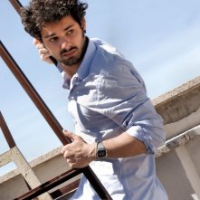 L'attore Giuseppe Cristiano in una bella foto di Mattia Passeri