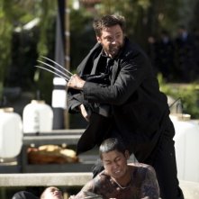Wolverine: l'immortale - Hugh Jackman sfida un gruppo di nemici tatuati