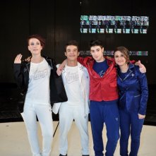 Amici 12: i quattro finalisti del programma di Maria De Filippi: Verdiana Zangaro, Moreno Donadoni, Greta Manuzi, Nicolò Noto.