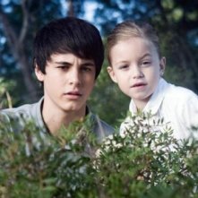 David Solans con Helena de la Torre nel film Fill de Caín