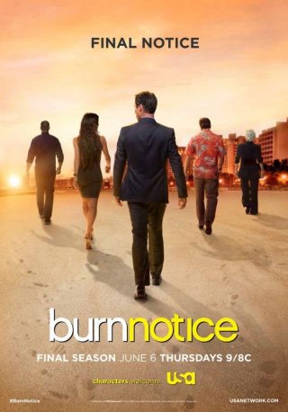 Burn Notice: un poster dell'ultima stagione