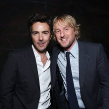 Gli stagisti: Owen Wilson e Shawn Levy sorridono durante la premiere del film a Los Angeles