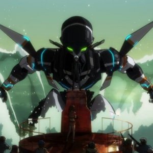 Gargantia on the Verdurous Planet: un'immagine tratta dall'anime