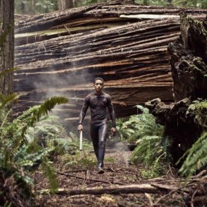 Jaden Smith in un'immagine tratta dal post apocalittico After Earth - Dopo la fine del mondo