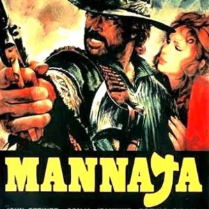 Mannaja: la locandina italiana del film western diretto da Sergio Martino
