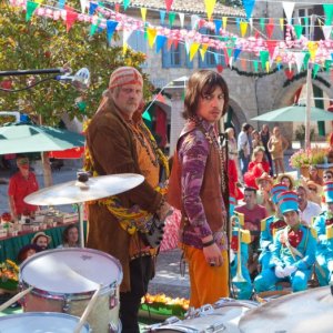 Pop Redemption: Julien Doré e Grégory Gadebois in una scena del film