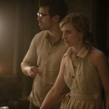 The East: Brit Marling in una scena del film on Toby Kebbell
