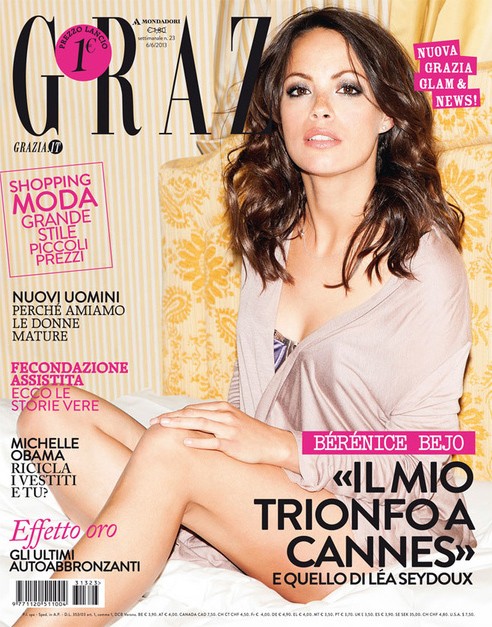 Berenice Bejo Sulla Cover Di Grazia Giugno 2013 277241