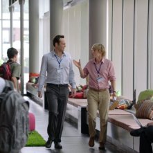 Gli stagisti: Owen Wilson e Vince Vaughn in una scena