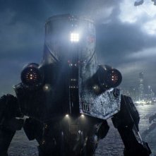 Pacific Rim: i robot si preparano per il contrattacco agli alieni in una scena del film