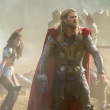 Thor: The Dark World, Chris Hemsworth nel campo di battaglia