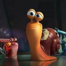 Turbo: la Lumaca Turbo con i suoi amici in una scena del film