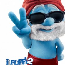 I Puffi 2: ecco il character poster con Grande Puffo