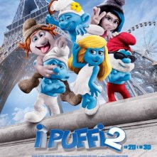 I Puffi 2: il poster italiano del film