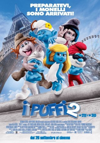 I Puffi 2: il poster italiano del film
