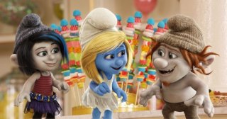 I Puffi 2: Pestifera e Frullo con Puffetta nella prima immagine ufficiale del film