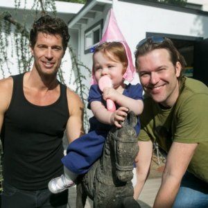 Rib Hillis e Chad Darnell in Birthday Cake