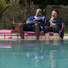 Dream Team: Omar Sy e José Garcia in una scena del film