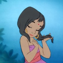 Il libro della giungla: la bella Shanti in una scena del film