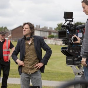 Il regista James Marsh sul set di Doppio gioco