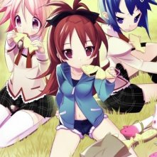 Madoka Magica: le maghette protagoniste del film in una scena