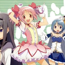 Madoka Magica: le maghette salvatrici dell'umanità in una scena