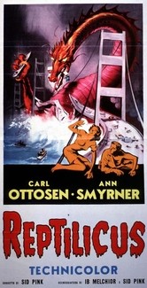 Reptilicus - Il mostro distruggitore: la locandina del film