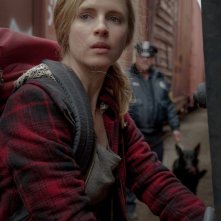 The East: la protagonista Brit Marling in una scena del film