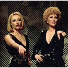 Raffaella Carrà e Mina a Milleluci