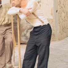 Salvatore Ruocco sul set di 'Grandfather' di Abel Ferrara