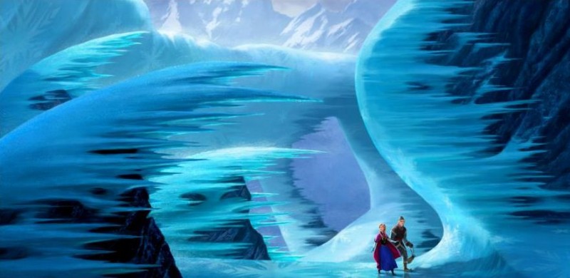 Frozen Anna E Kristoff Alla Ricerca Di Elsa In Una Scena 278380