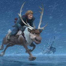 Frozen Kristoff Sfida Il Gelo A Cavallo Di Una Renna 278303