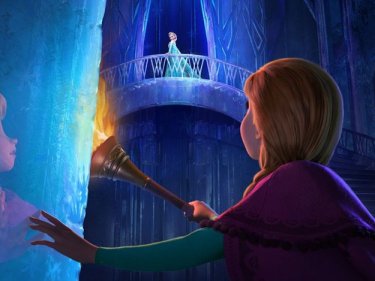 Frozen: le protagoniste in azione