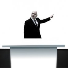 Oggetti smarriti: Michelangelo Pulci in una scena del film nei panni del narratore