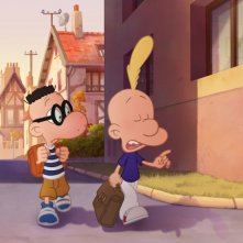 Titeuf, il film: Manu e Titeuf in una scena del film