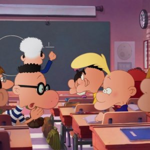 Titeuf, il film: Titeuf e i suoi amici tra i banchi di scuola chiacchieranno alle spalle della maestra