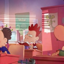 Titeuf, il film: Titeuf e Manu a scuola in una scena del film animato