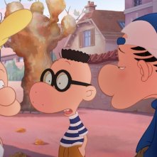 Titeuf, il film: Titeuf in una scena del film con due compagni di scuola